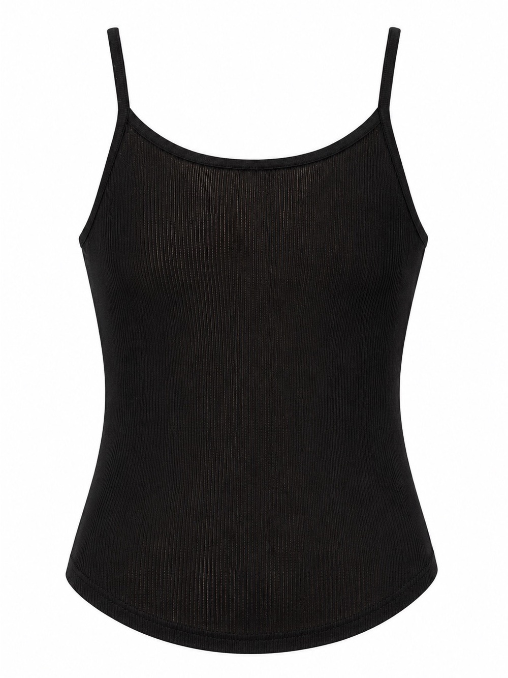 BAYSE Daton Singlet Top Black Ribbed  Size M NWT